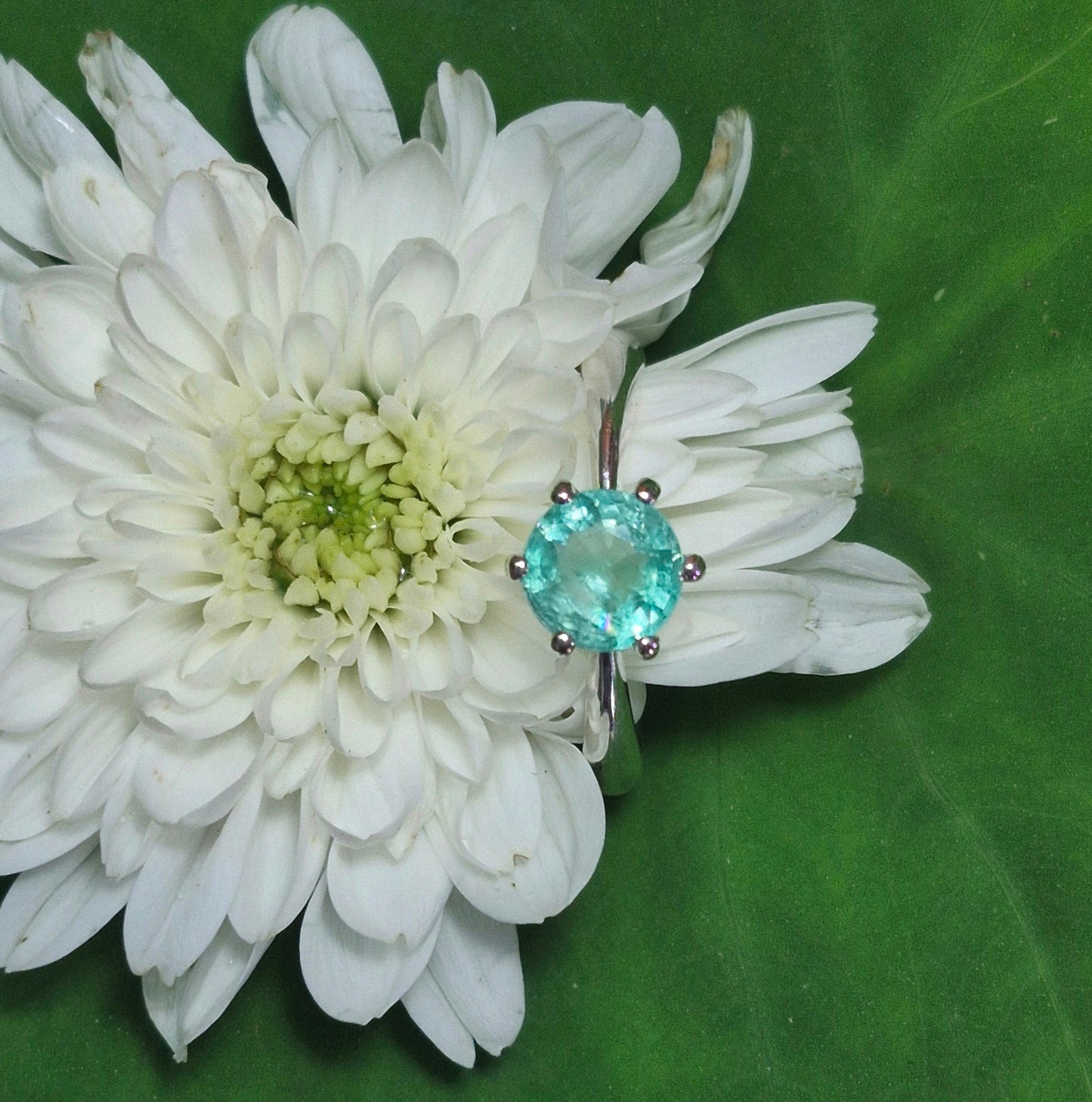 Bague Solitaire Émeraude