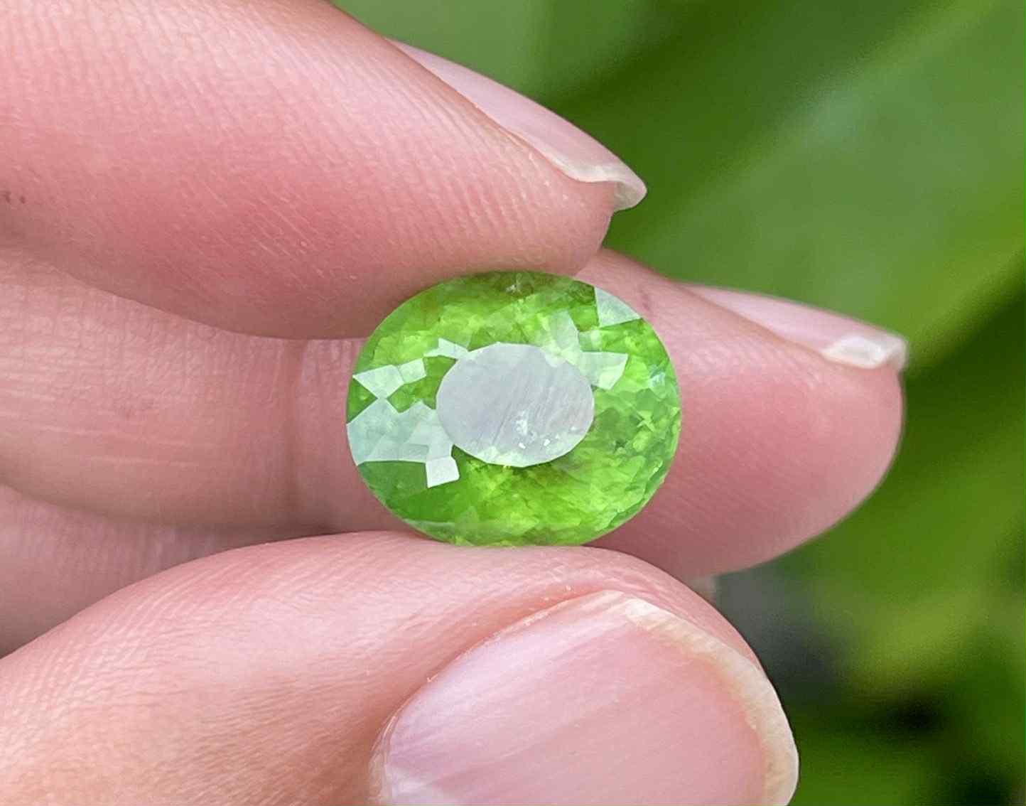Paraiba Turmalin 8.30 ct – Vivid Green Oval mit JGTL-Zertifikat