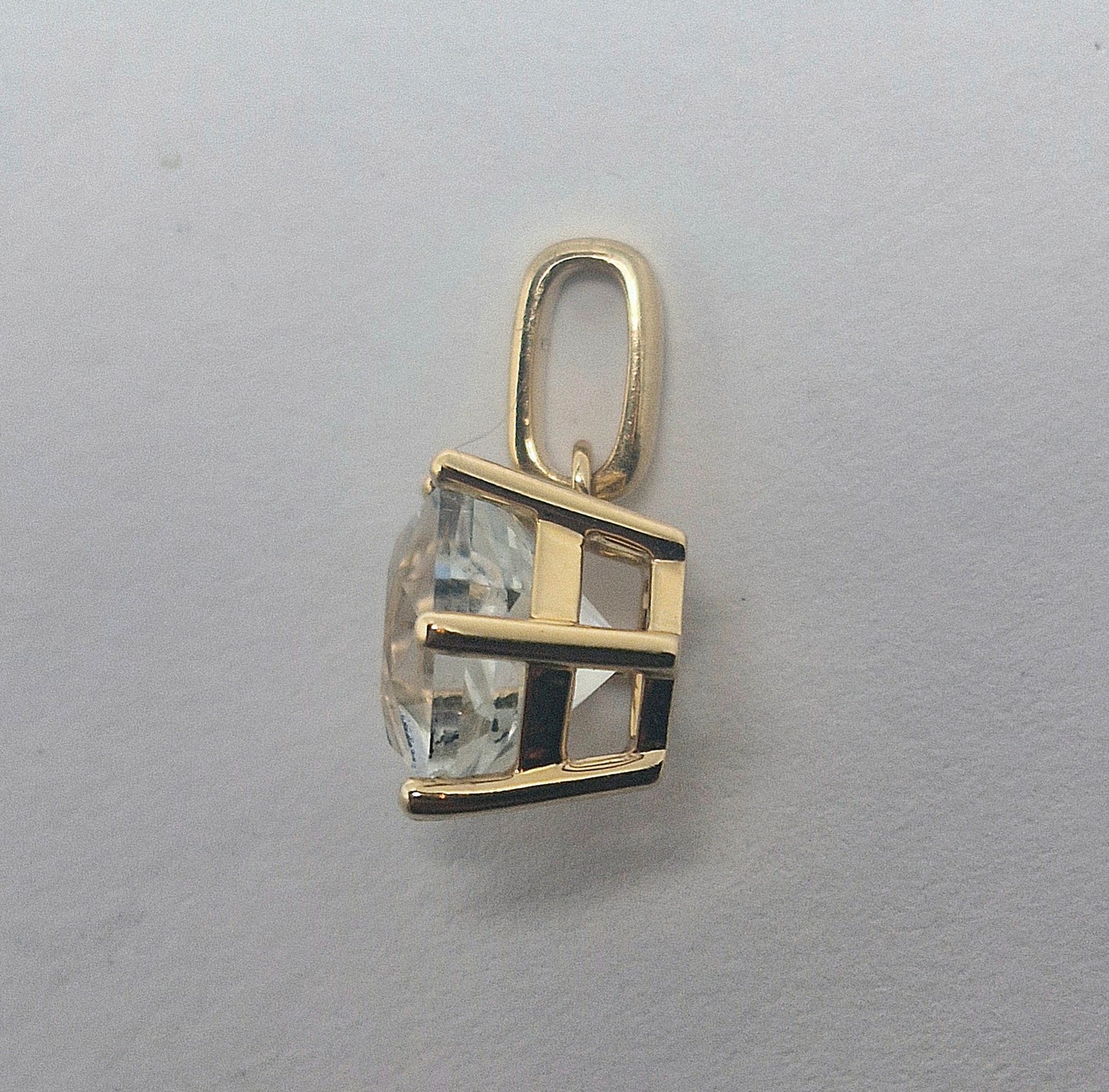 Topas Anhänger in Gelbgold 750