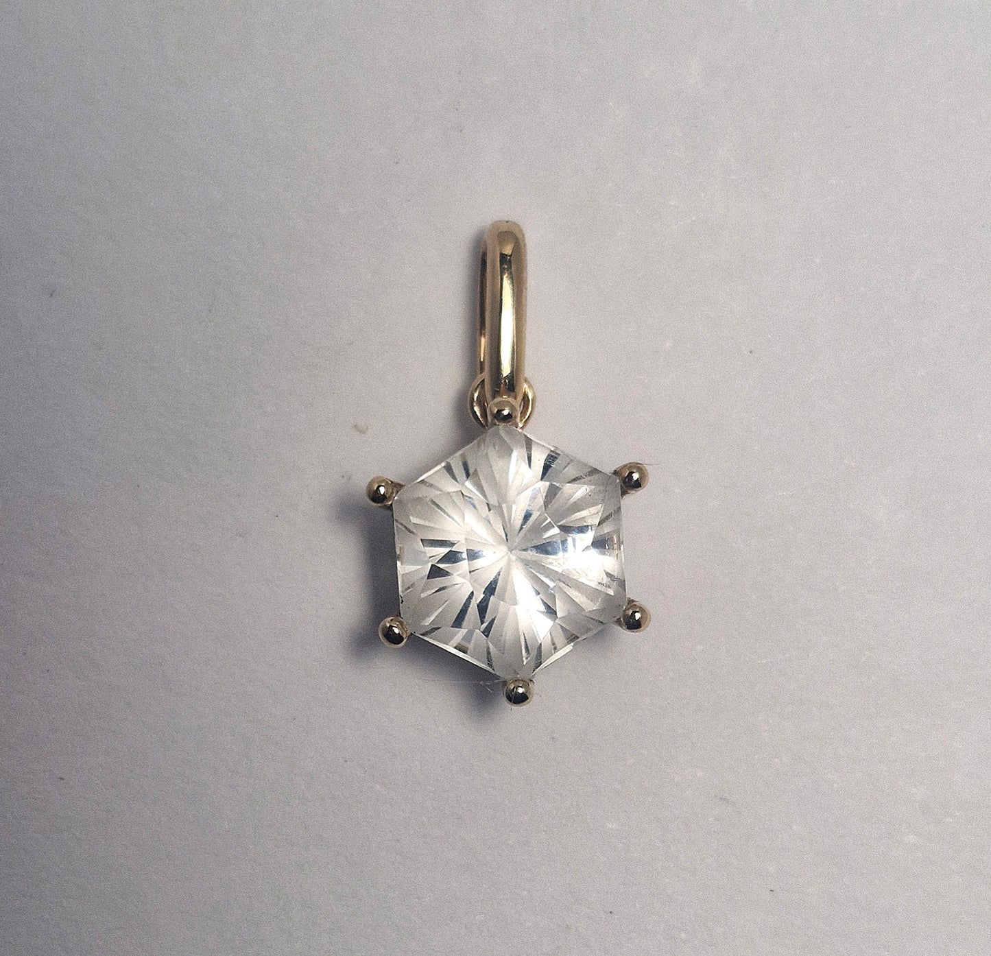 Topas Anhänger in Gelbgold 750