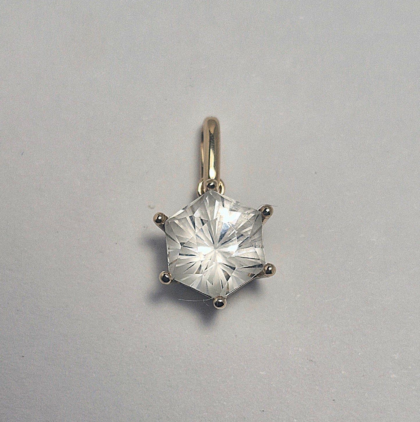 Topas Anhänger in Gelbgold 750