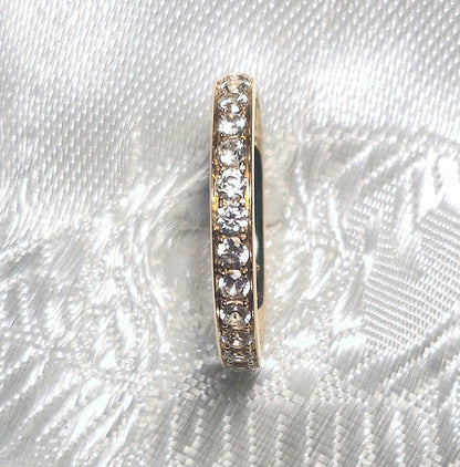 Alliance mit natürlichen Zirkon Edelsteinen, Gelbgold 18K. - Jewelry & Gems - Fisher Design