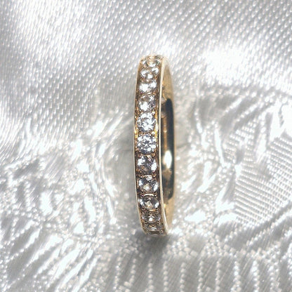 Alliance mit natürlichen Zirkon Edelsteinen, Gelbgold 18K. - Jewelry & Gems - Fisher Design