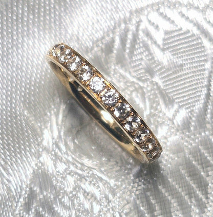 Alliance mit natürlichen Zirkon Edelsteinen, Gelbgold 18K. - Jewelry & Gems - Fisher Design