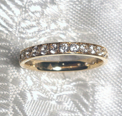 Alliance mit natürlichen Zirkon Edelsteinen, Gelbgold 18K. - Jewelry & Gems - Fisher Design
