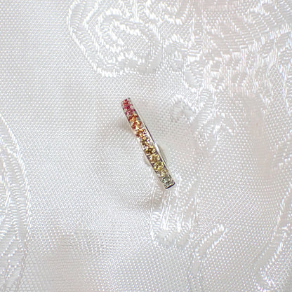Alliance Ring mit Saphir Multicolor Silber 925 - Jewelry & Gems - Fisher Design