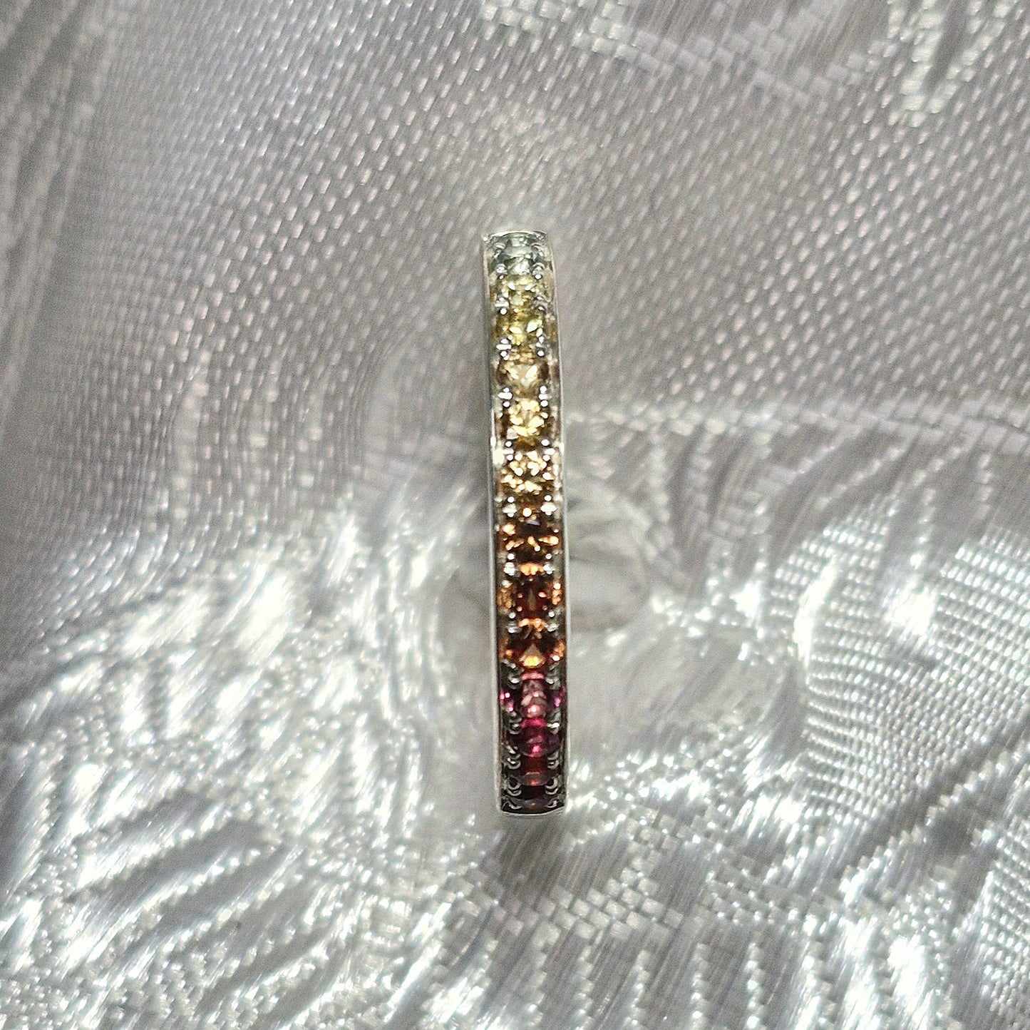 Alliance Ring mit Saphir Multicolor Silber 925 - Jewelry & Gems - Fisher Design