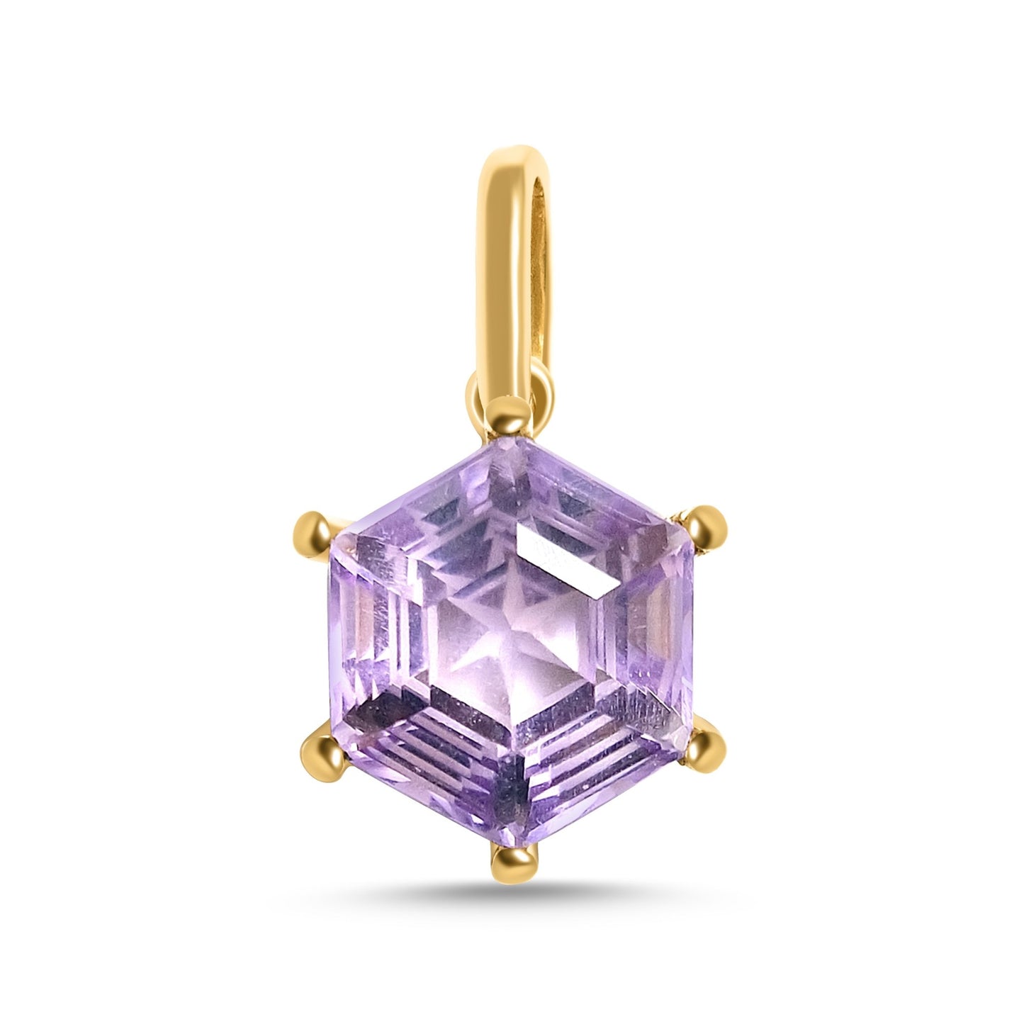 Amethyst Anhänger in Gelbgold 750 - Jewelry & Gems - Fisher Design
