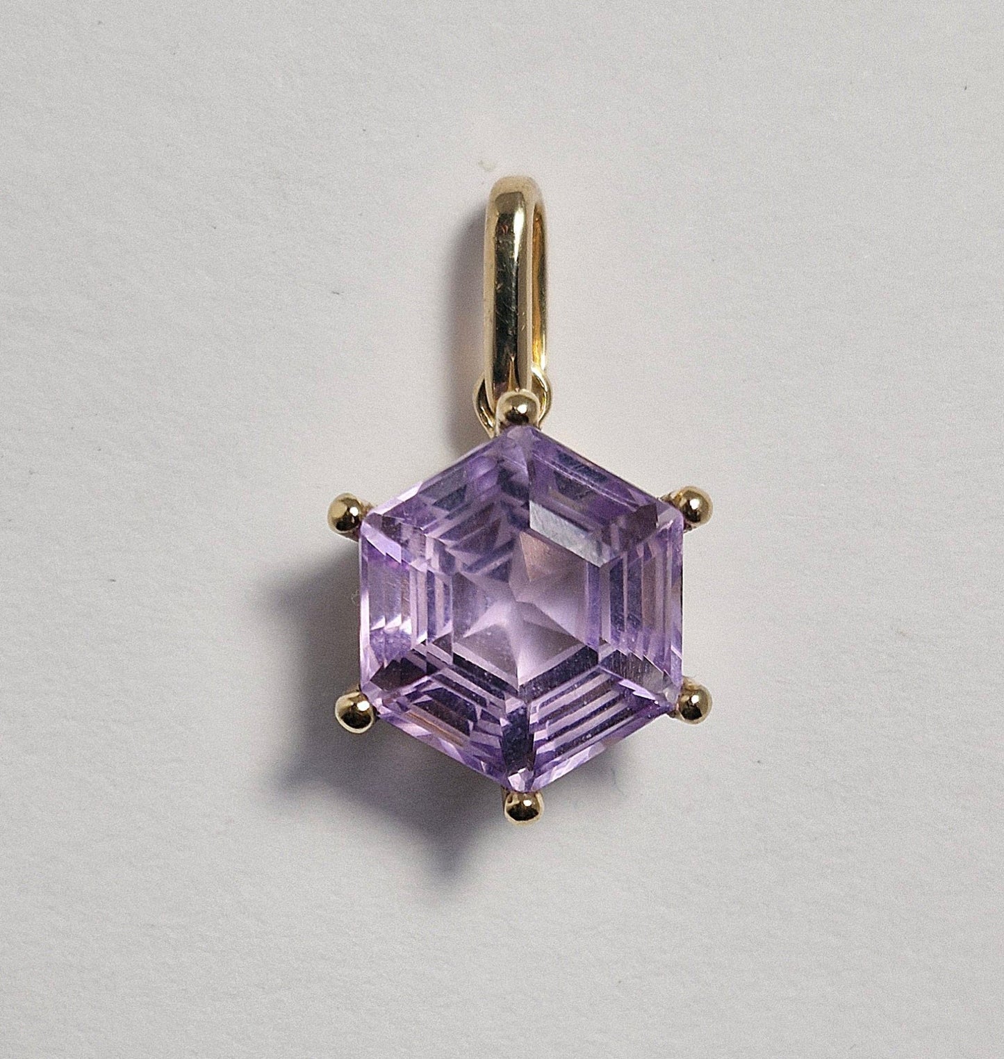 Amethyst Anhänger in Gelbgold 750 - Jewelry & Gems - Fisher Design
