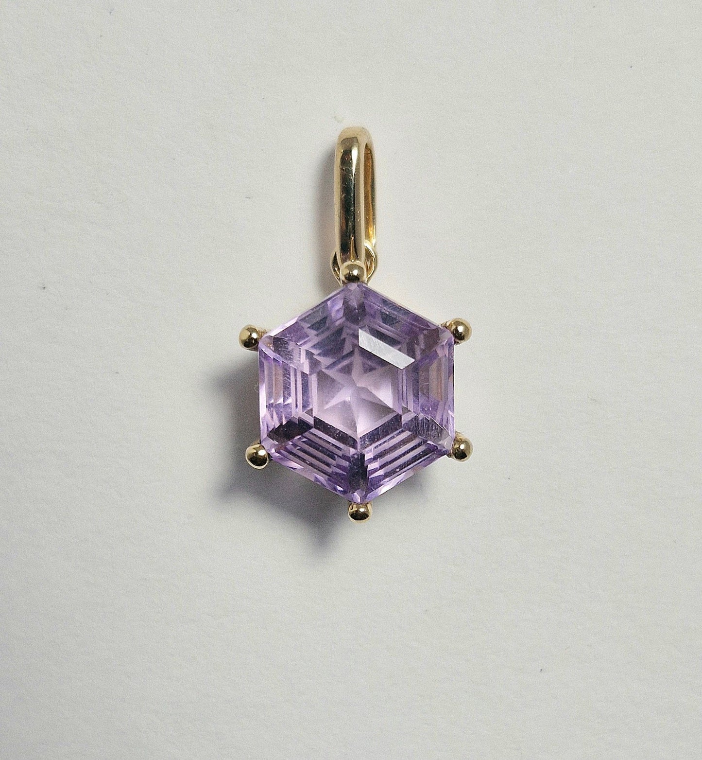Amethyst Anhänger in Gelbgold 750 - Jewelry & Gems - Fisher Design