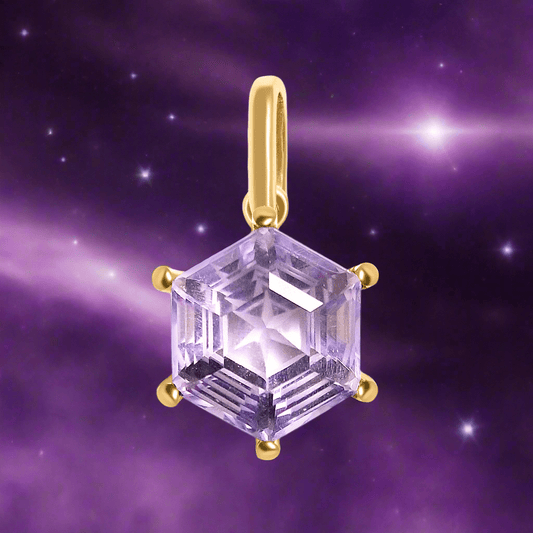 Amethyst Anhänger in Gelbgold 750 - Jewelry & Gems - Fisher Design