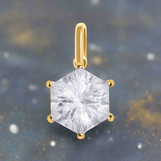 Topas Anhänger in Gelbgold 750
