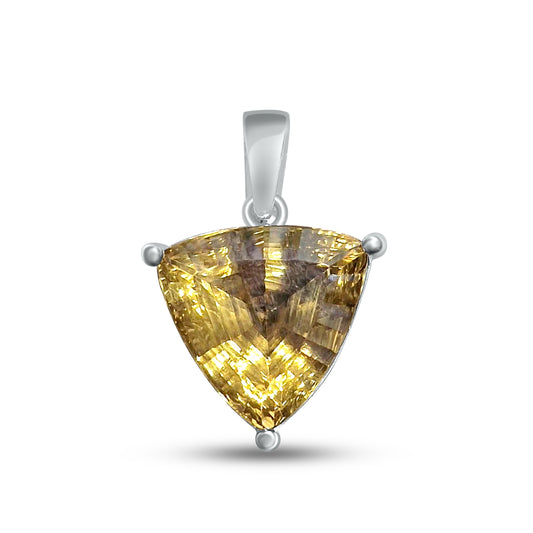 Pendentif Citrine "Fleur de Vie"