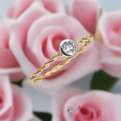 Diamantring (0.175ct.) in Gold 750 - Jewelry & Gems - Fisher Design