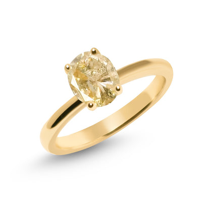 Diamant Ring 1.06ct GG 750 (18K) – Unikat | Zertifiziert | Einzigartig