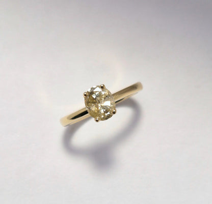 Diamant Ring mit Certificat