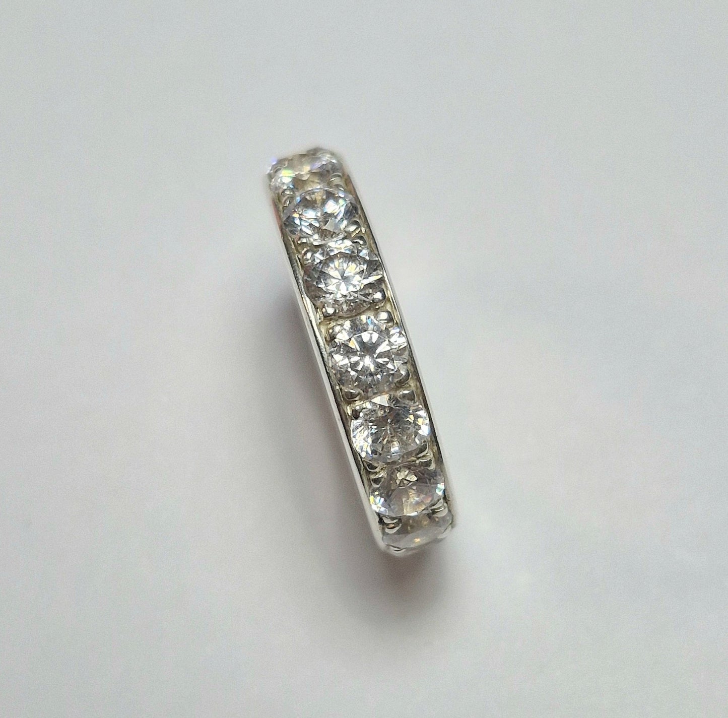 Silber Alliance Ring 925 mit Zirkonia 4.5mm – massiv - Jewelry & Gems - Fisher Design