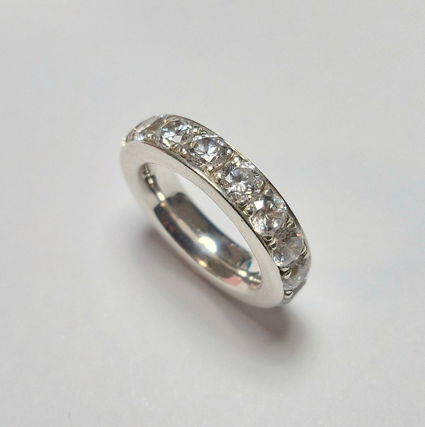 Silber Alliance Ring 925 mit Zirkonia 4.5mm – massiv - Jewelry & Gems - Fisher Design